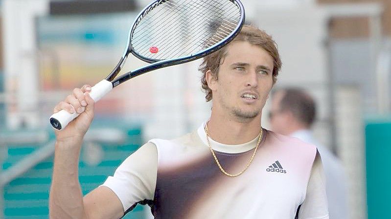 Hat das Viertelfinale biem Turnier in Monte Carlo erreicht: Alexander Zverev. Foto: Karla Kinne/CSM via ZUMA Press Wire/dpa