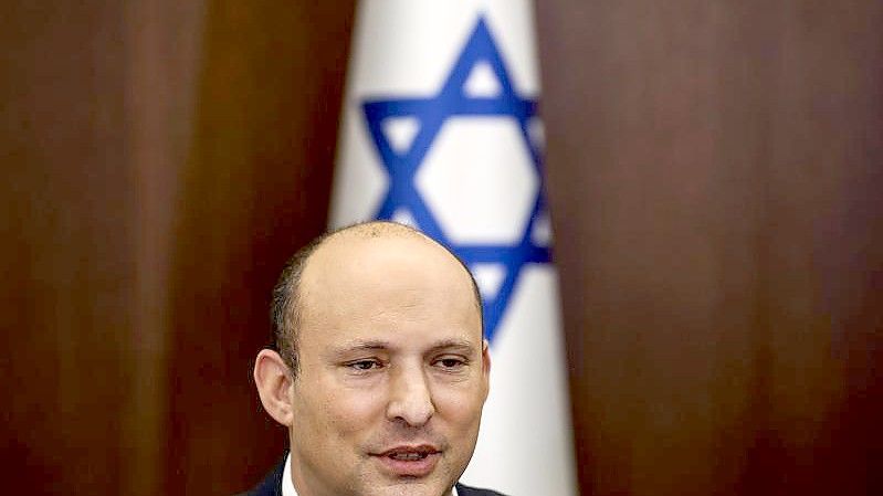 Israels Ministerpräsident Naftali Bennett: Das Land erwartet über Ostern viele Besucher. Foto: Ronen Zvulun/Reuters Pool/AP/dpa
