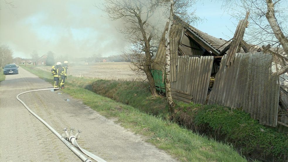 Gegen 15.30 Uhr wurden die Einsatzkräfte alarmiert. Foto: Feuerwehr