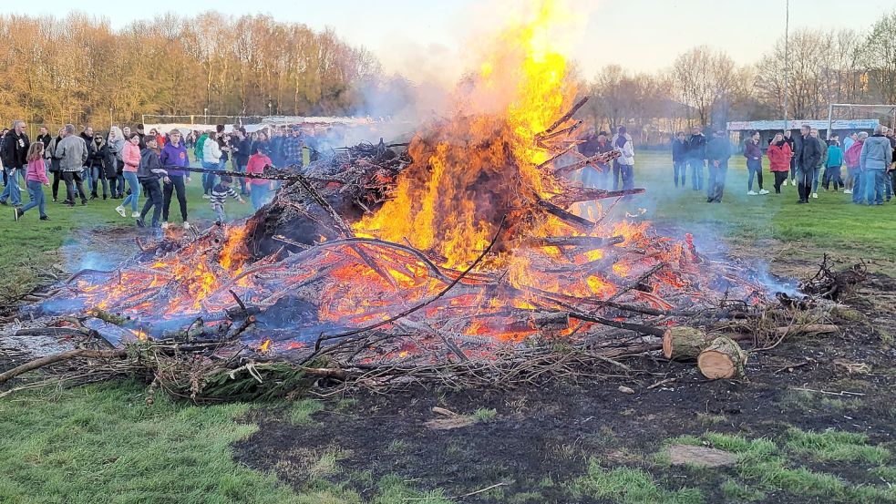 Der SC 04 Leer lud auf sein Vereinsgelände ein. Viele Besucherinnen und Besucher kamen. Foto: Wolters