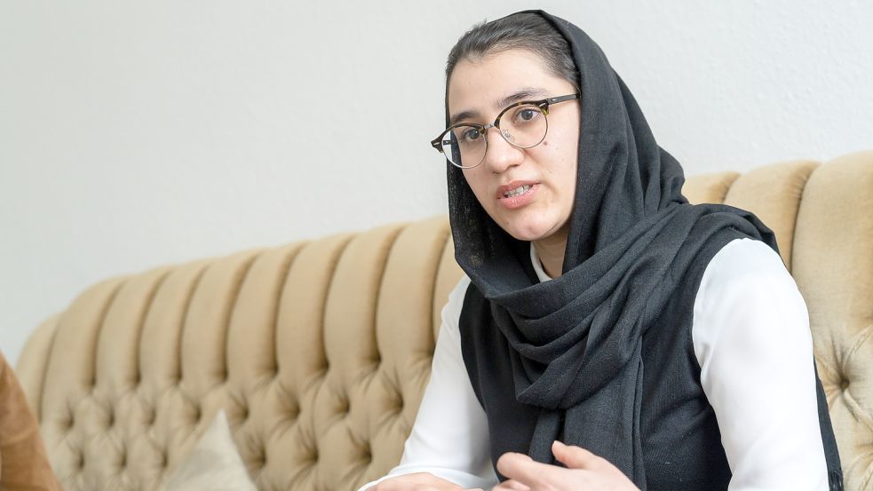 Somaia Soroosh hat viele Pläne für ihr Leben in Deutschland. Unter anderem möchte sie sich weiter für die Frauen in Afghanistan einsetzen. Foto: André Havergo