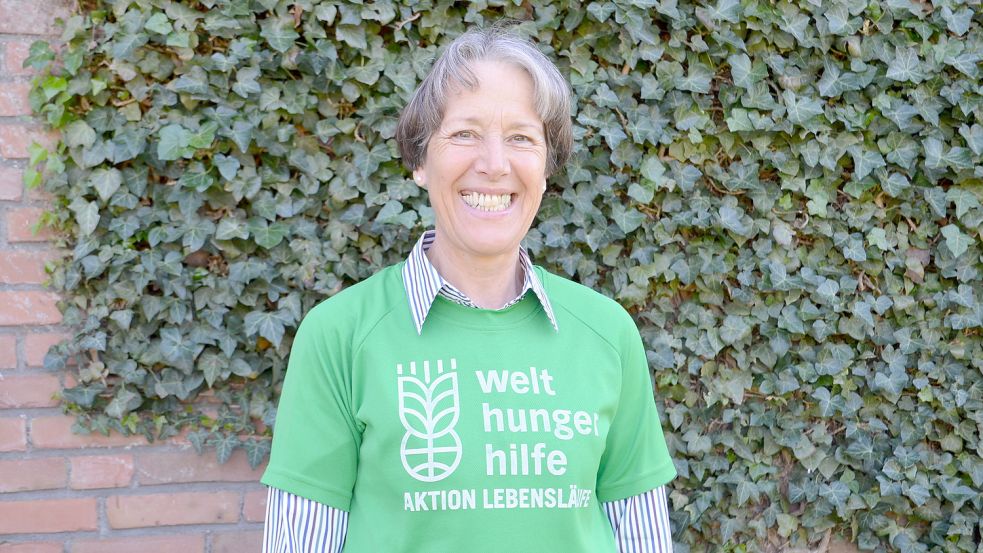 Brigitte Oldenburg ist Gründerin und Vorsitzende der Aktionsgruppe Leer der Welthungerhilfe. Foto: Hoppe