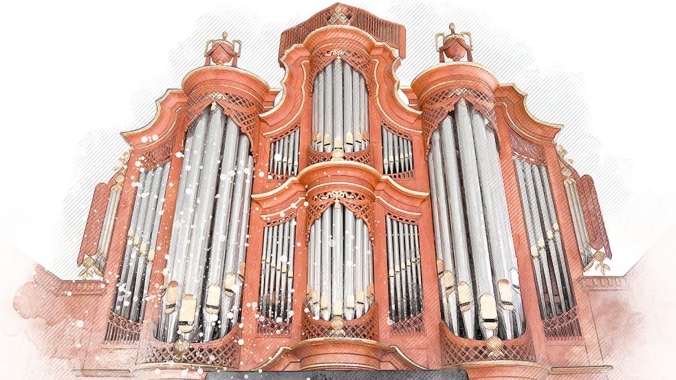Die Orgel hat ihre originale Farbe zurück.