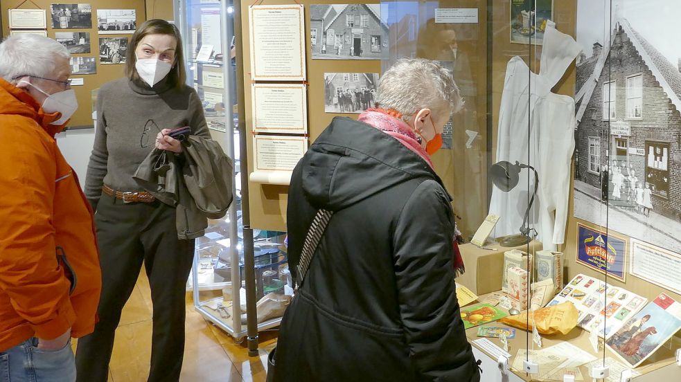 Eine Zeitreise in die „Jödenstraat“ können die Besucher der Ausstellung unternehmen. Foto: Jürgens