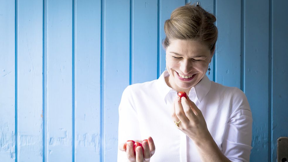 Antje de Vries (39) ist weltweit als Gastronomie-Beraterin, Dozentin, Köchin und Kochbuchautorin unterwegs. Foto: Vivi D‘Angelo