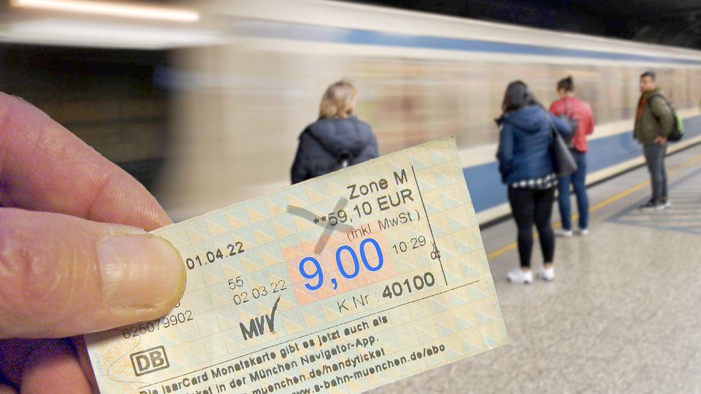 Für drei Monate für neun Euro im Monat Regionalbahn fahren - ab Juni wird das möglich. Foto: Imago/Frank Hoermann/Sven Simon