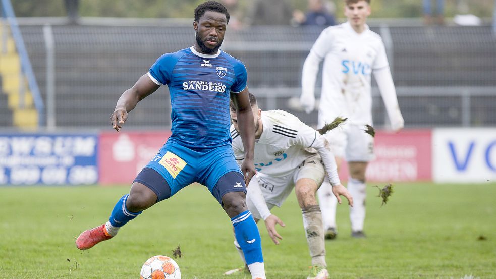 Ibrahim Sillah weilt derzeit mit dem Nationalkader von Sierra Leone in der Türkei. Foto: Doden