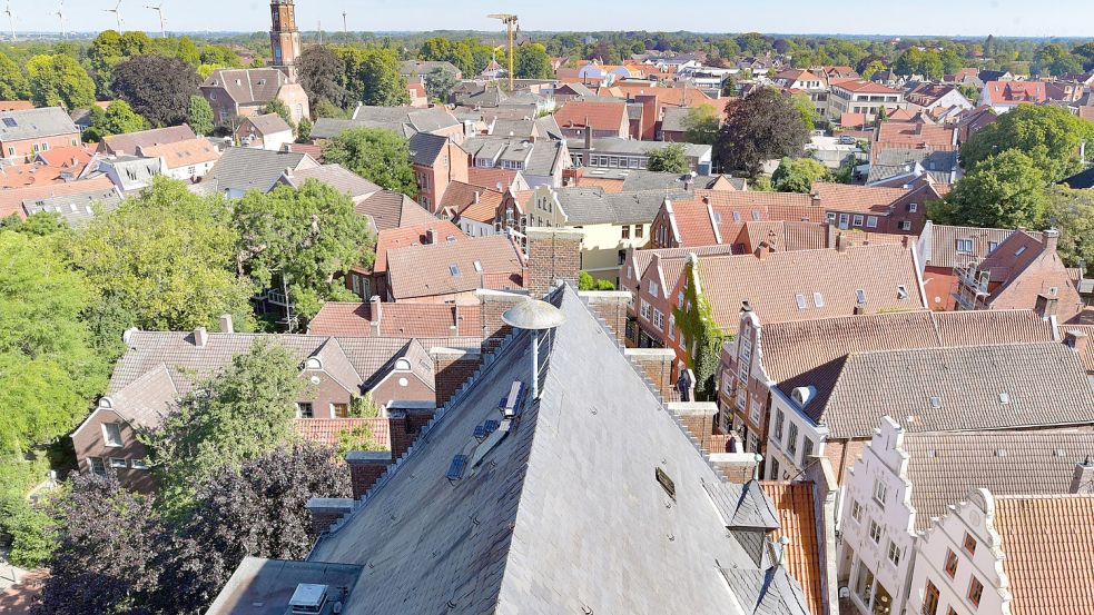Bisher gibt es Einschränkungen, was den Einsatz von PV-Anlagen in der Altstadt angeht,. Foto: Ortgies/Archiv