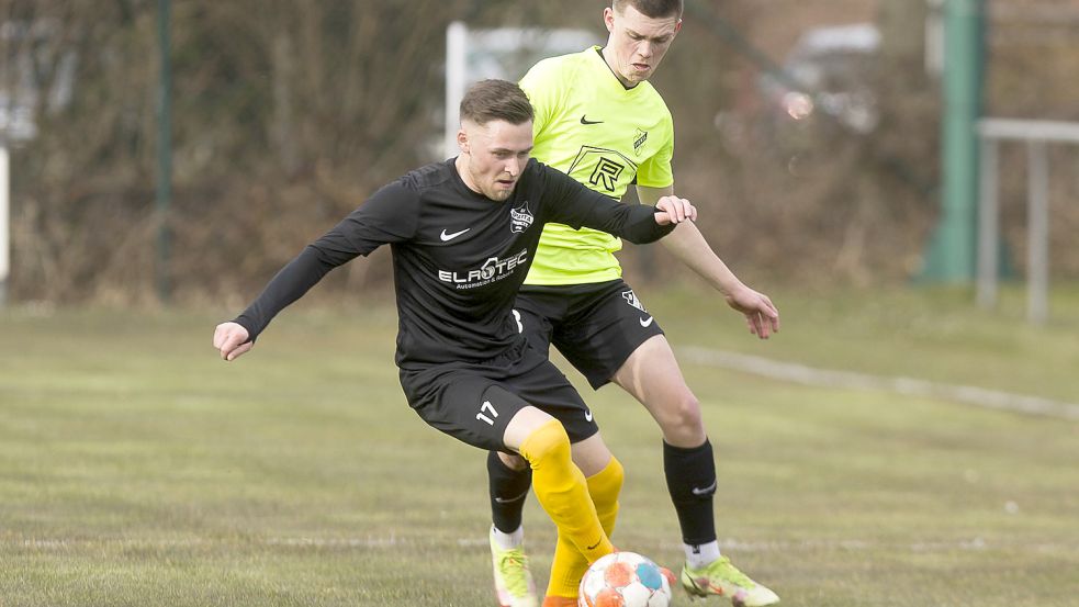 Firrels Neuzugang Lukas Koch (rechts) stand erneut in der Startelf. Foto: Doden