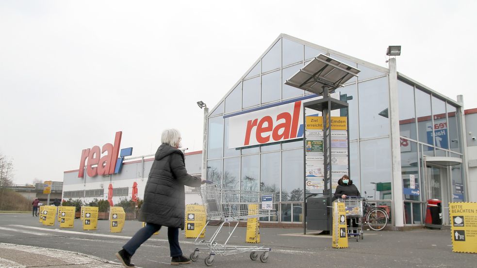 Real wird seinen Markt in Emden schließen.