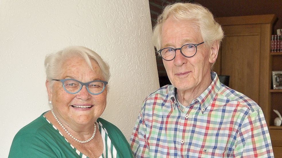 Gisela und Jann Dieling feiern ihre diamantene Hochzeit. Foto: Wolters