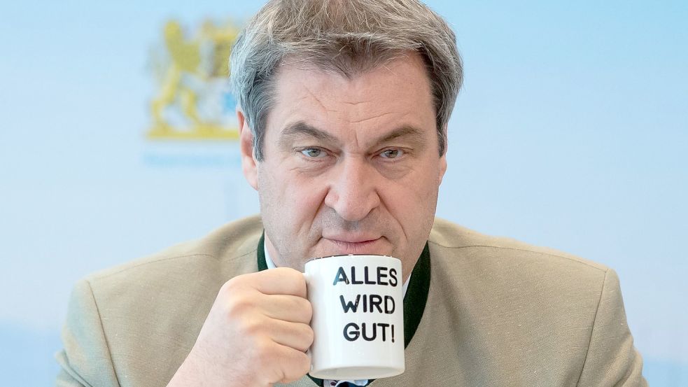 Ganz so gut sieht es gerade nicht aus für Bayerns Ministerpräsident Markus Söder (CSU): Viele Bürger sind unzufrieden. Foto: Sven Hoppe/dpa