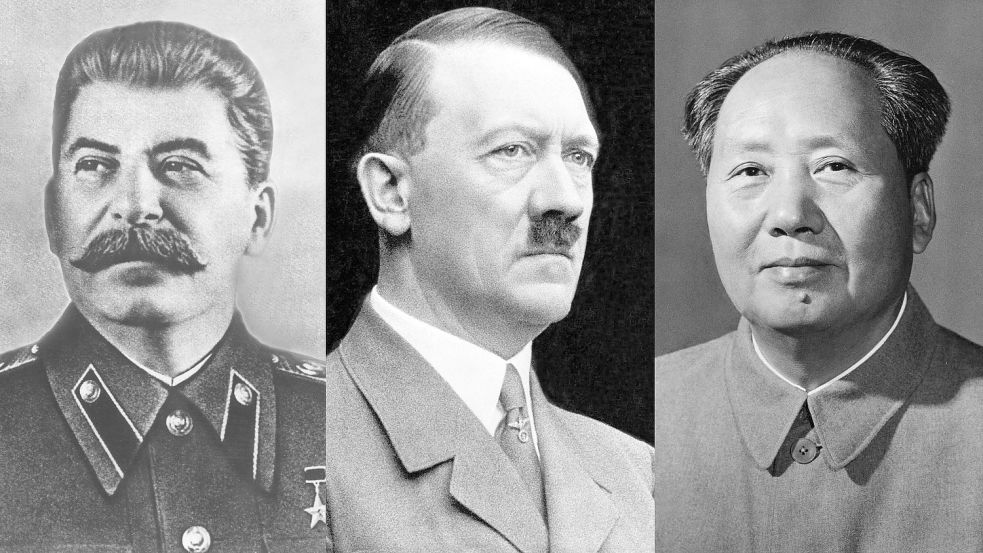 Hitler, Stalin und Co.: Stimmt es, dass Diktatoren oft klein sind? Foto: Collage: dpa/picture alliance,Imago-Images/AGB Photo,Imago-Images/agefotostock