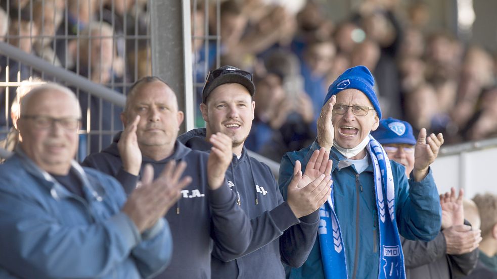 Die Euphorie um den BSV Kickers ist groß. Gegen den Bremer SV werden mehr als 2000 Zuschauer erwartet. Der Saisonrekord liegt bei 1200. Foto: Doden