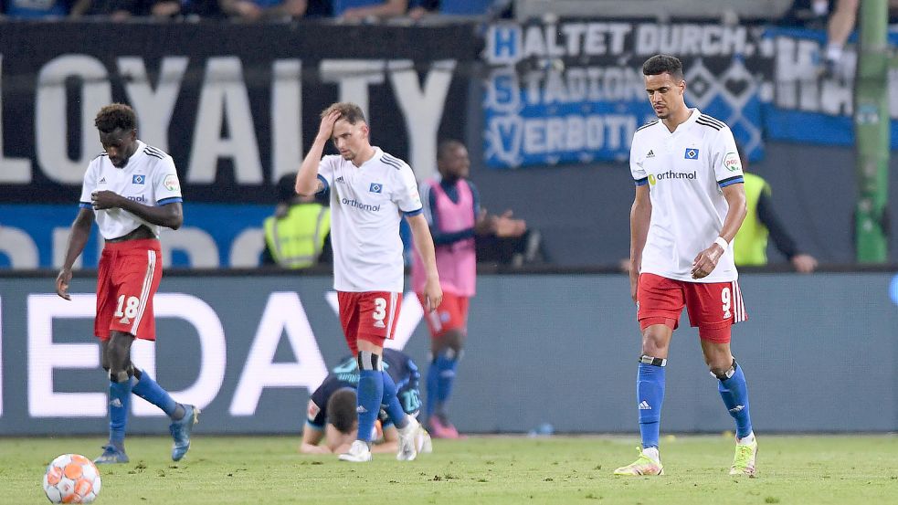 Der Hamburger SV hat den Aufstieg in die erste Bundesliga verpasst. Foto: imago images/Revierfoto