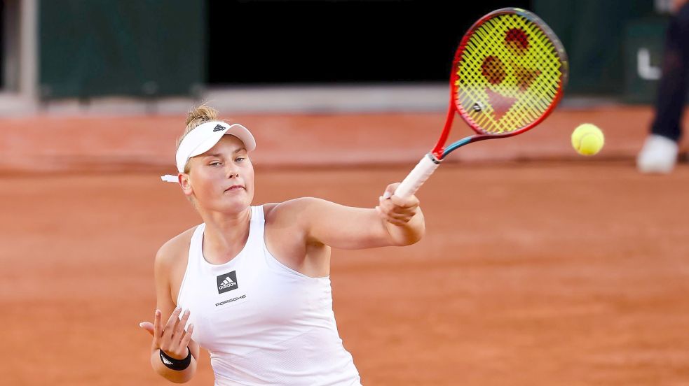 Nachwuchshoffnung des deutschen Tennis: Nastasja Schunk. Foto: Frank Molter/dpa
