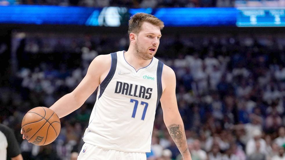 Dallas-Star Luka Doncic erwischte einen Sahnetag gegen die Golden State Warriors. Foto: Tony Gutierrez/AP/dpa