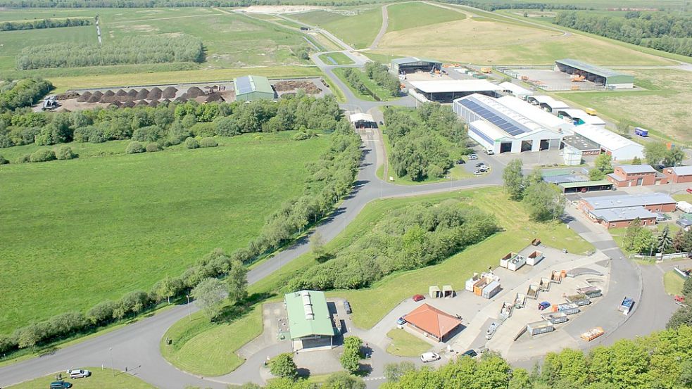 Das Entsorgungszentrum in Breinermoor soll ein außerschulischer Lernstandort werden. Foto: Landkreis Leer