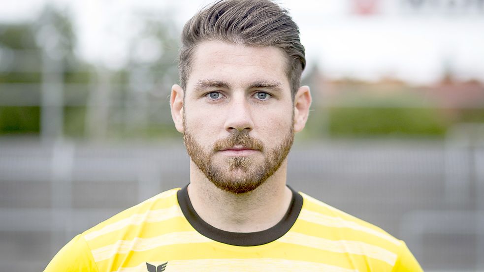 Nils Ludwig spielt seit vier Jahren für Kickers Emden. Foto: Doden