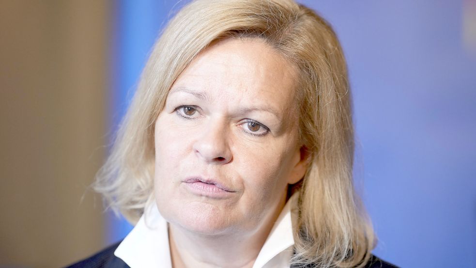 Reagierte am Sonntagabend auf die Recherchen des ZDF Magazin Royale: Innenministerin Nancy Faeser (SPD). Foto: imago images/Political-Moments