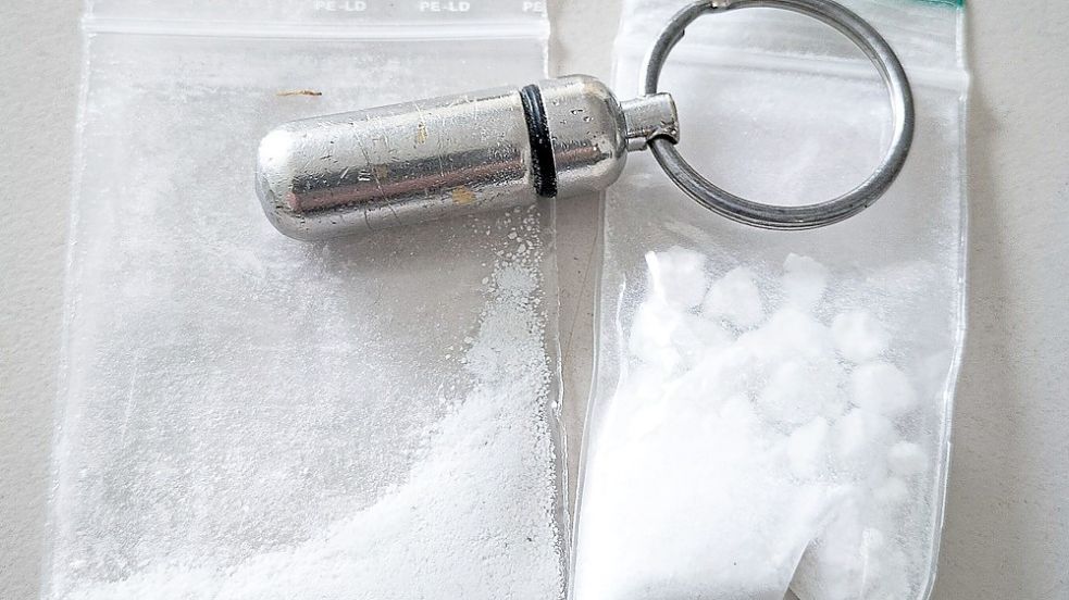 Das gefundene Kokain war teilweise in einem Schlüsselanhänger versteckt. Bild: Zoll