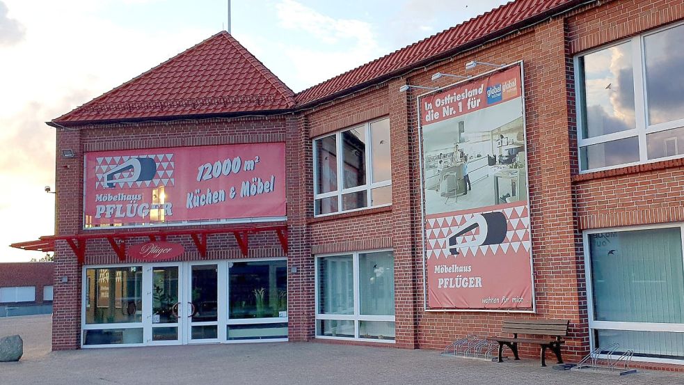 Das Möbelhaus Pflüger in Norden ist eine Institution. Foto: Rebecca Kresse