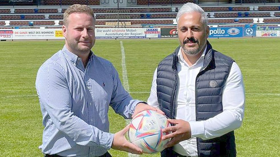 Jakob Krause-Heiber (links) freut sich auf die Zusammenarbeit mit George-Cemil Yumusak (rechts). Foto: Privat