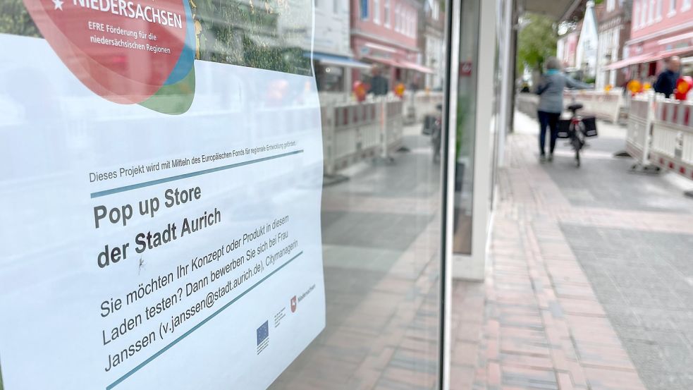 Mit einem speziellen Konzept kann man diesen Laden an der Burgstraße von der Stadt auf Zeit mieten. Fotos: Boschbach