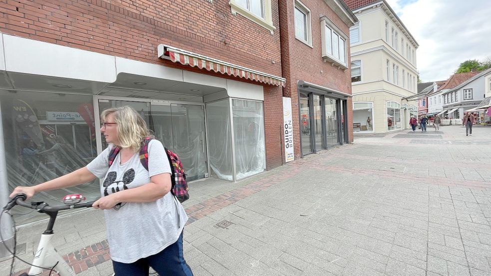 Der Leerstand im mittleren Bereich der Burgstraße wird von etlichen Geschäftsleuten als massiv empfunden.