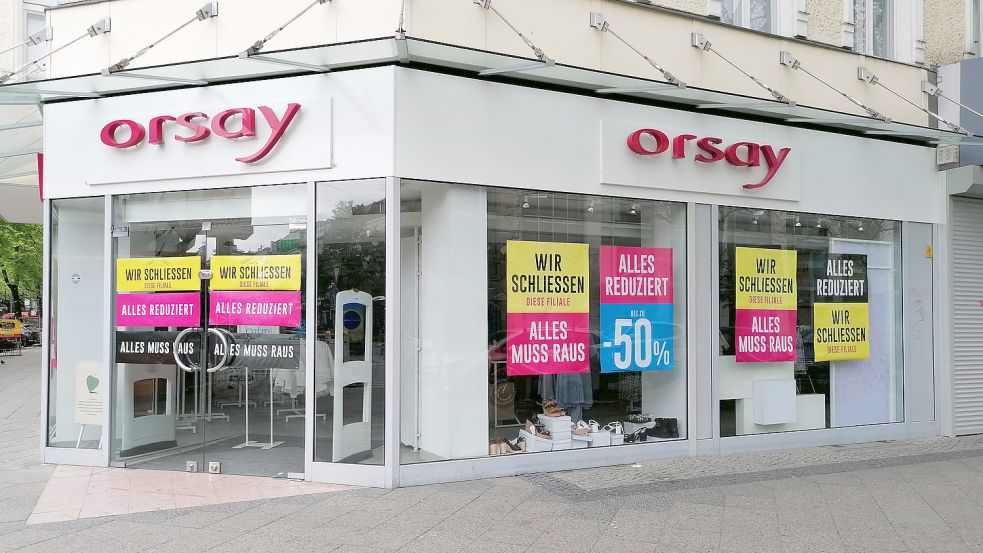 Bis Ende Juni schließt die Modefirma Orsay alle Filialen in Deutschland. Foto: imago images/Sabine Gudath