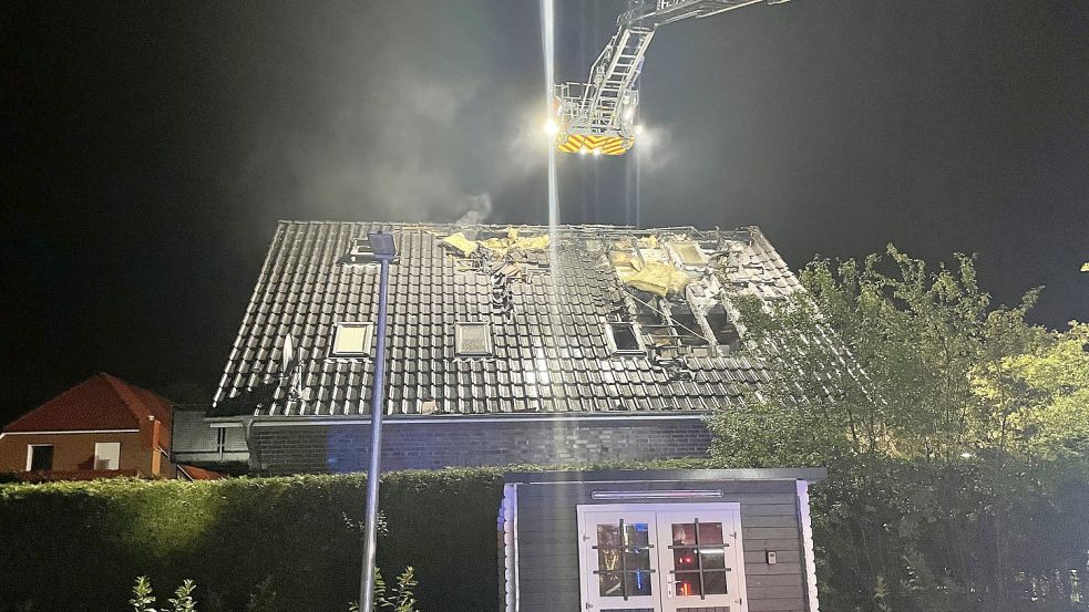 Das Gebäude ist unbewohnbar.