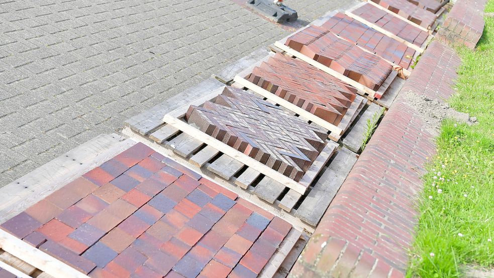So oder so ähnlich könnten die neuen Pflasterungen aussehen. Foto: Wagenaar