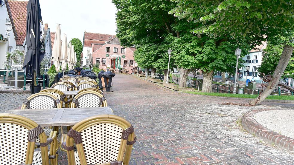 Die Kastanien am Marktplatz werden wohl gefällt werden müssen... Foto: Wagenaar