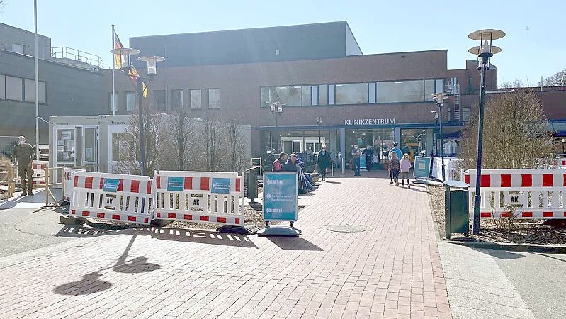 Die Klinik plant einen Neubau mit Platz für 176 Betten. Foto: Ammerland-Klinik