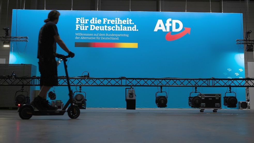 Um die AfD ist es ruhig geworden. Woran liegt das? Foto: dpa/Sebastian Kahnert