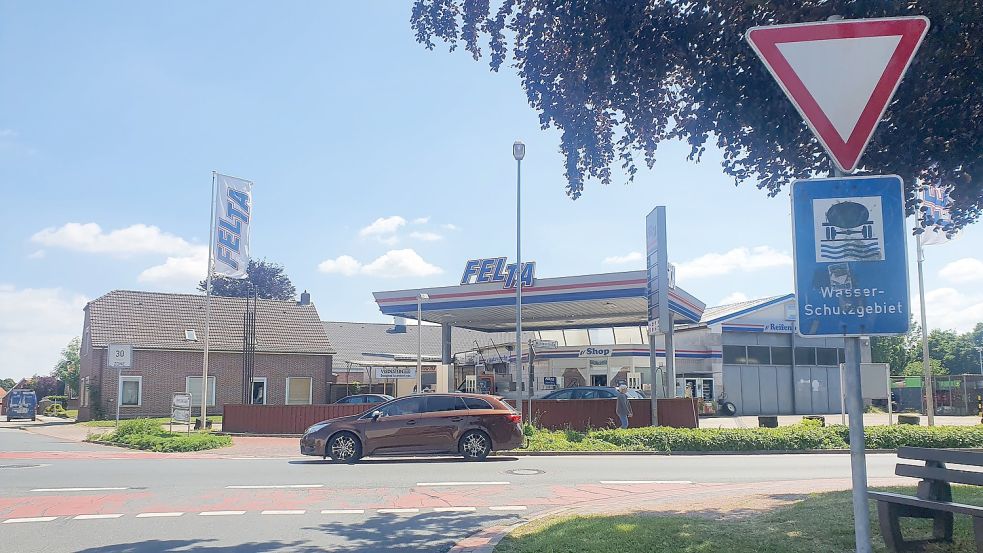 In Höhe des Friedhofs und der Felta-Tankstelle steht noch keine Ampel. Foto: Gettkowski