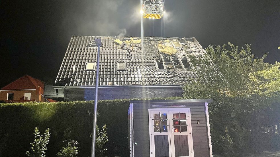 Seit dem Brand ist das Appartementhaus in Leezdorf unbewohnbar. Archivfoto: Feuerwehr