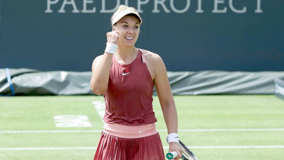 Im Viertelfinale von Bad Homburg bekommt es Sabine Lisicki nun mit der Französin Caroline Garcia zu tun. Foto: Joaquim Ferreira/dpa