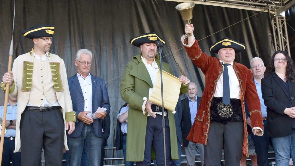 Der Bottermarkt in Ihrhove hat am Samstagvormittag begonnen. Foto: Zein