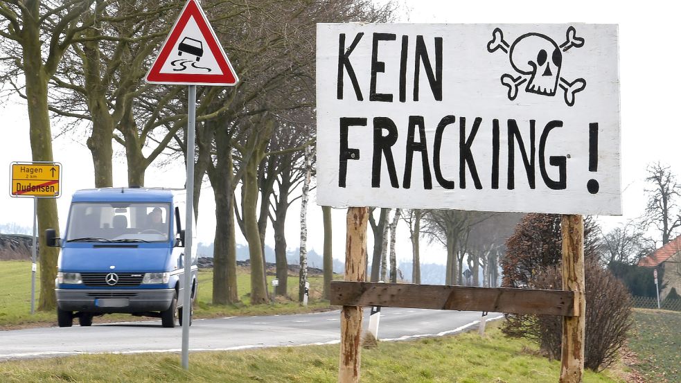 Wäre Fracking eine Option, um die heimische Gasförderung zu steigern? Niedersachsens Umweltminister Olaf Lies hat eine klare Meinung. Foto: dpa/Hollemann