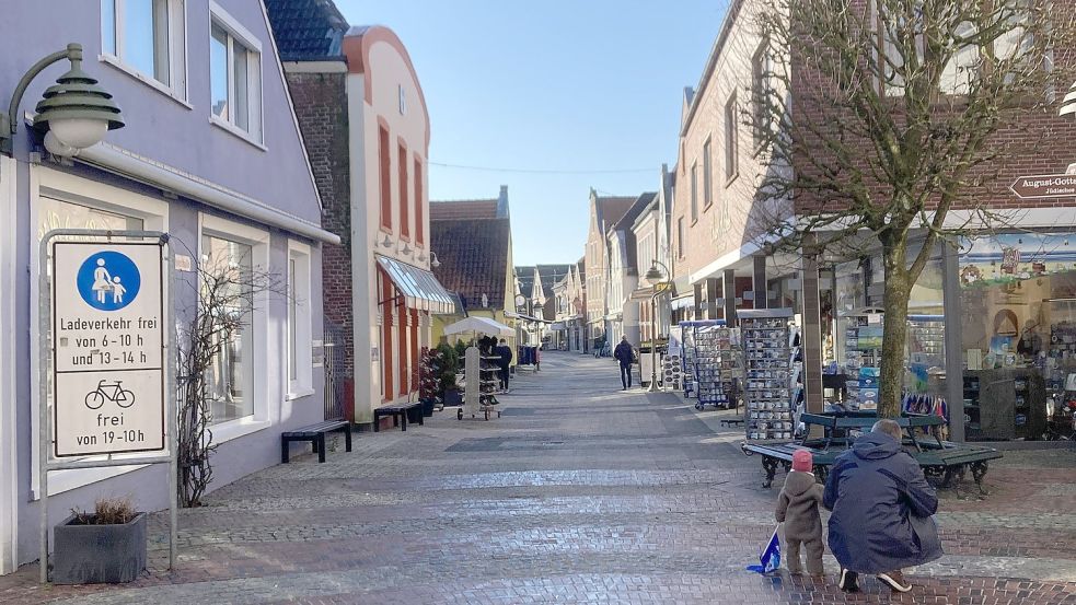 Esens denkt über eine Erweiterung seiner Fußgängerzone nach. Foto: Archiv/Oltmanns