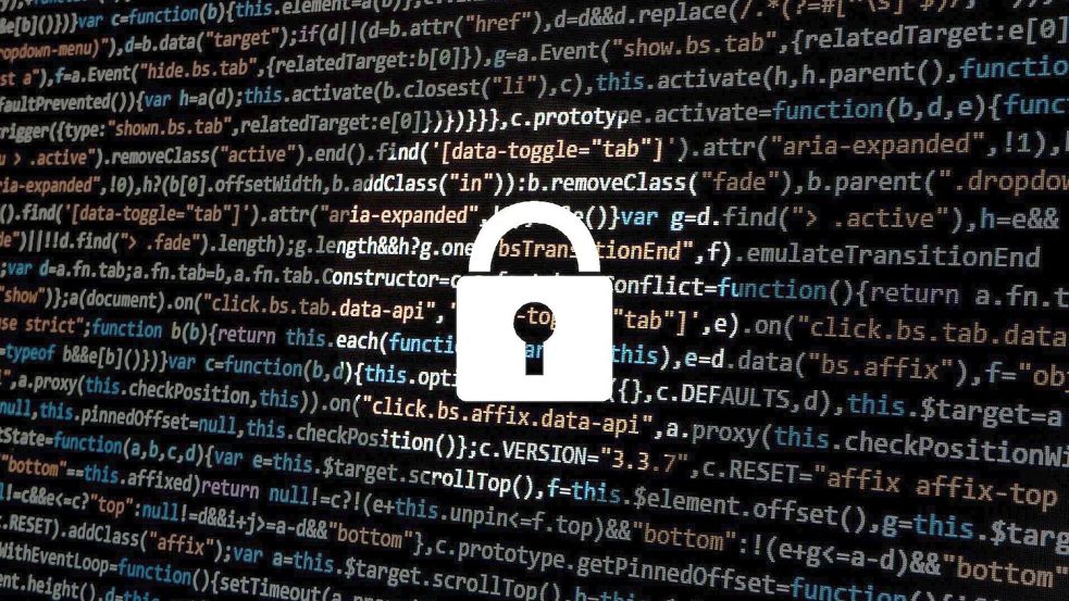 Ein gutes Passwort schützt die eigenen Daten im Internet wie ein einbruchssicheres Vorhängeschloss an Türen. Grafik: Pixabay