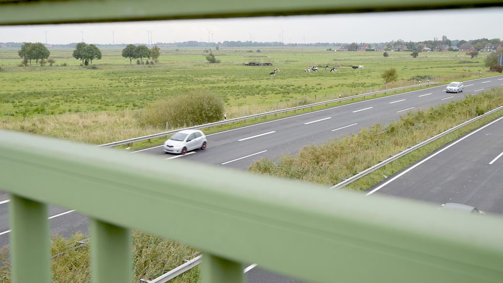 Das Gewerbegebiet Westerhuser Neuland sollte einst 30 Hektar groß werden und in diesem Bereich der Autobahn 31 entstehen. Foto: Archiv