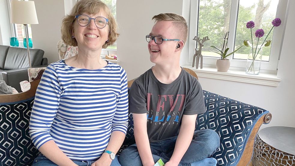 Der 15-jährige Paul hat das Down-Syndrom und lebt ein normales Leben. Mutter Karin Haake erfuhr von der Behinderung ihres Sohnes schon in der Schwangerschaft. Ein Abbruch kam für sie nicht infrage. Foto: Tomé