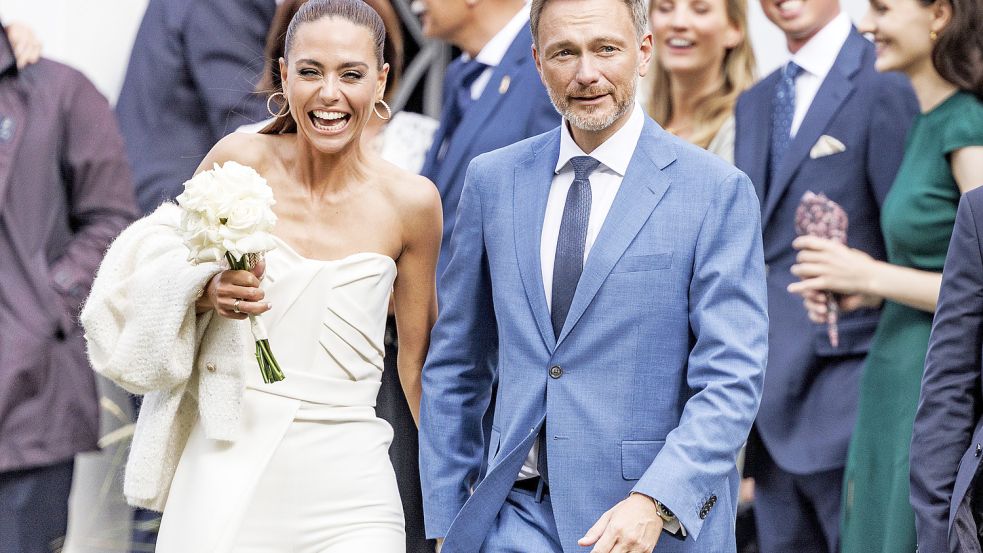 Am Sonnabend ist die kirchliche Trauung von Franca Lehfeldt und Christian Lindner auf Sylt. Foto: Marcus Dewanger