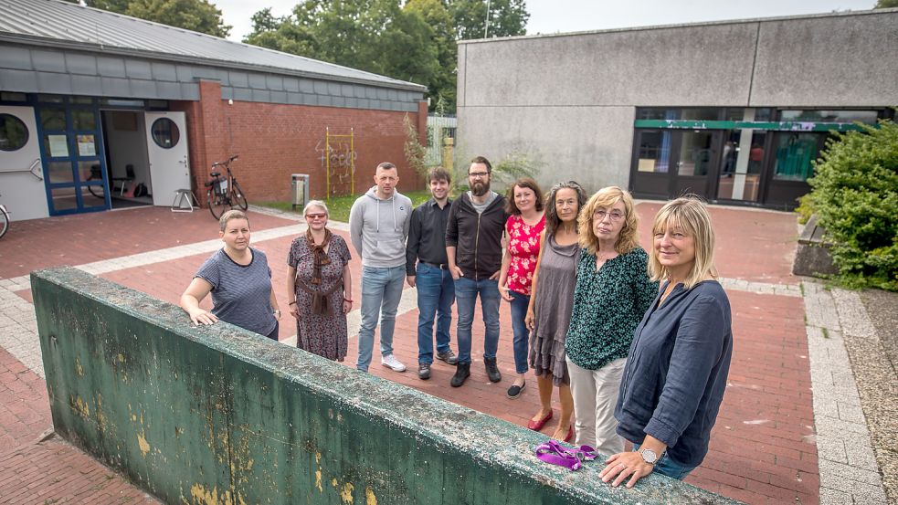 Noch vor sechs Jahren unterrichteten gut 70 Menschen die Schüler an der IGS Waldschule. Zuletzt war es noch gut ein Dutzend (einige Kräfte fehlen auf dem Bild).