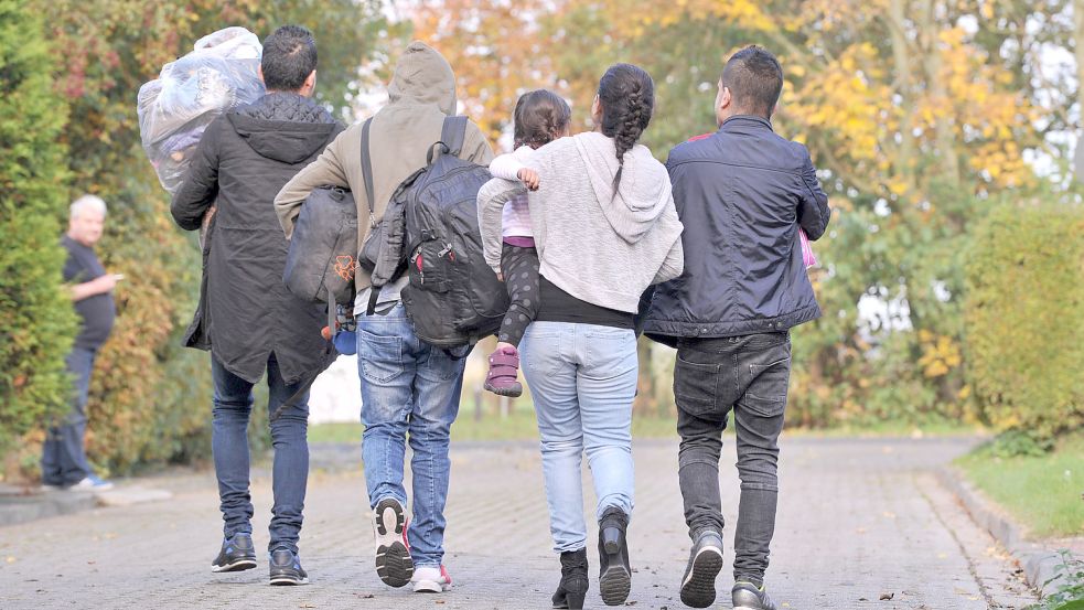 Der Landkreis ist für die Frage der Unterbringung von Flüchtlingen zuständig. Foto: Archiv