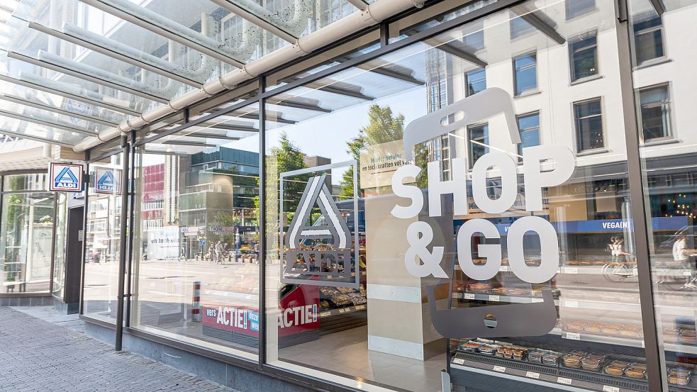 Am Mittwoch eröffnet: Aldi Shop & Go in Utrecht. Foto: Aldi Nord