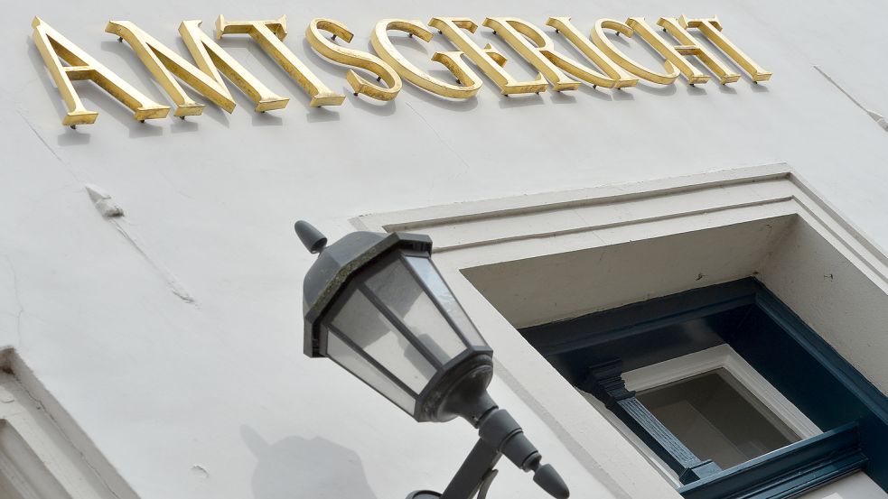 Der Angeklagte erschien ohne Anwalt vor dem Auricher Amtsgericht. Foto: Ortgies