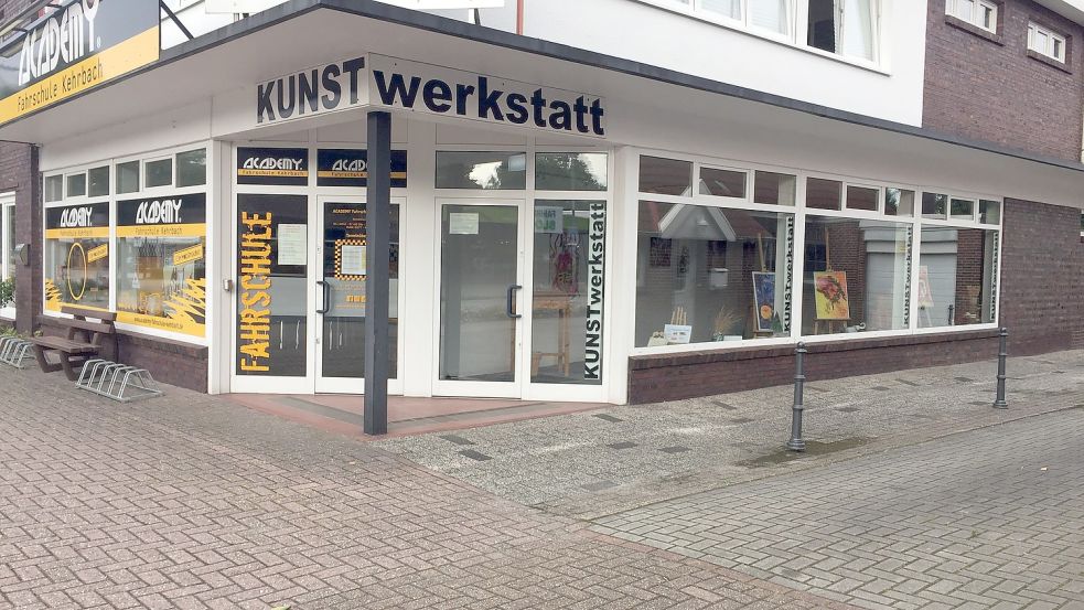 Die Kunstwerkstatt des Kultur- und Kunstkreises Wiesmoor in der Hauptstraße. Foto: Schönig